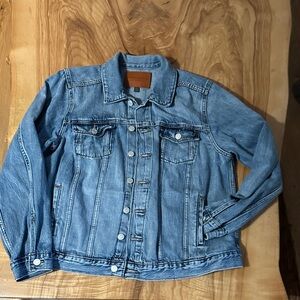 Lucky Brand Light Blue Denim Jacket 1X